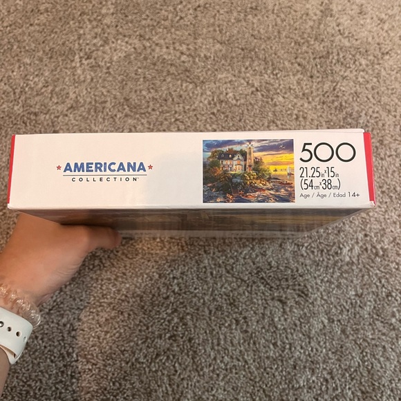 500 Piece Puzzle of a Light House - Picture 7 of 7